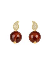 Earrings Misis Woman SAUVAGE in Silver Zircone OR10518